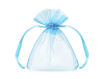 Picture of ORGANZA POUCHES BLUE 10CM
